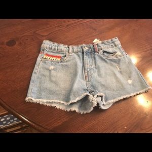 Cute Zara Denim shorts for girls